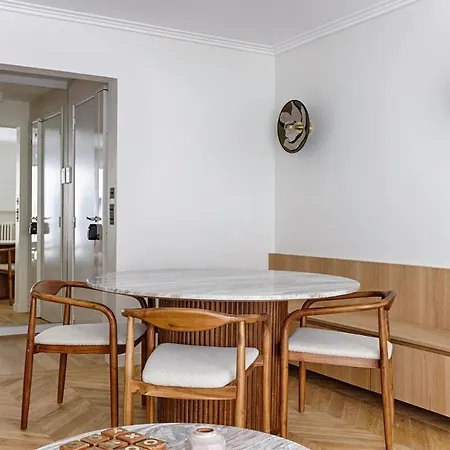 Mykeypers - Luxurious Flat 2br-6p - Arc De Triomphe Lägenhet *