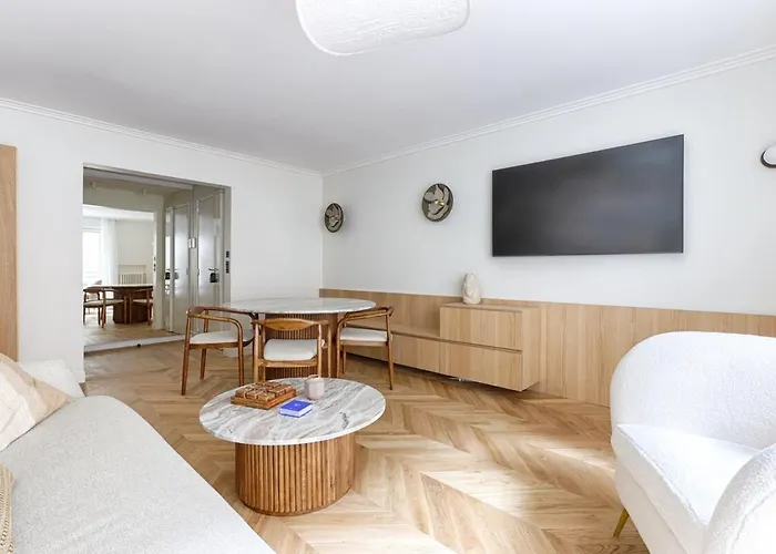 Mykeypers - Luxurious Flat 2br-6p - Arc De Triomphe شقة